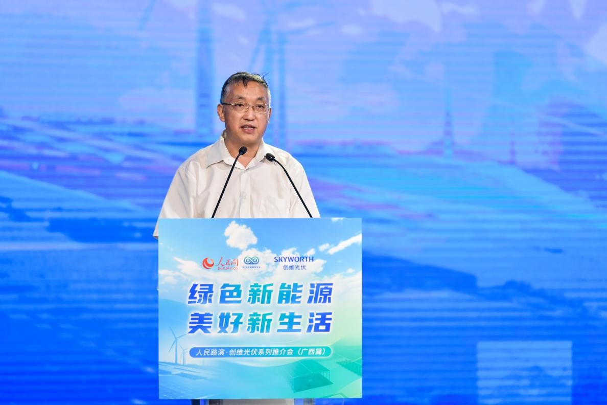 农业农村部信息中心主任、党委书记王小兵。人民网记者 